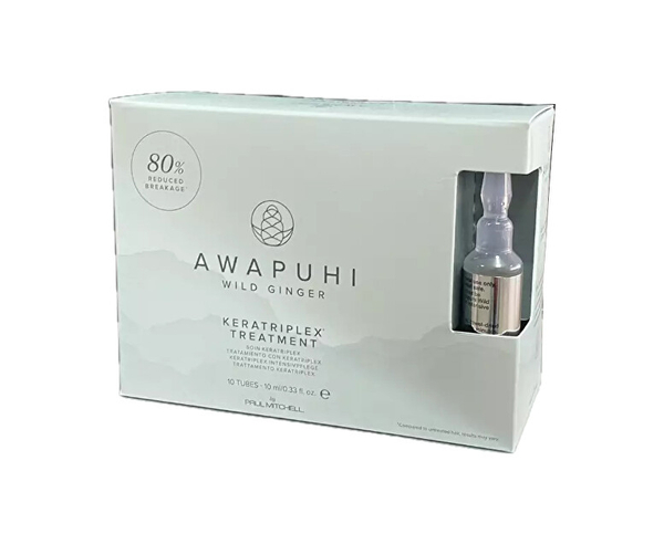 Fotoja e Trajtues për flokë të dëmtuar PAUL MITCHELL Awapuhi Wild Ginger (Keratriplex Treatment), 10 x 10 ml