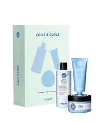 Fotoja e Set dhuratë për flokë kaçurrela dhe valë Coils & Curls Curly and Wavy Hair Care Gift Set