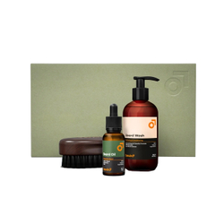 Fotoja e Set për mjekërr The Bergamia Wood Beard Care Kit