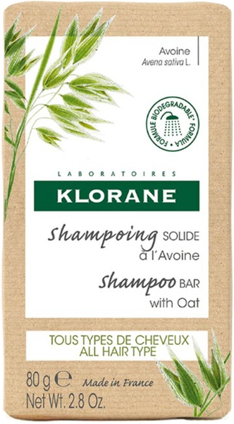 Fotoja e Shampo e Fortë me Tërshërë Shampoo Bar, 80 g