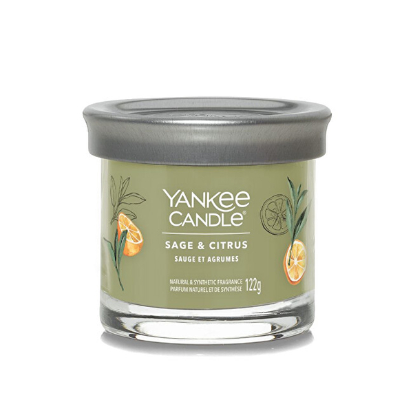 Fotoja e Qiri aromatik Yankee Candle Sage & Citrus, 122 g