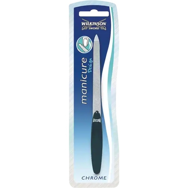 Fotoja e File prej çeliku inox të kromuar për kujdesin e thonjve Wilkinson Sword