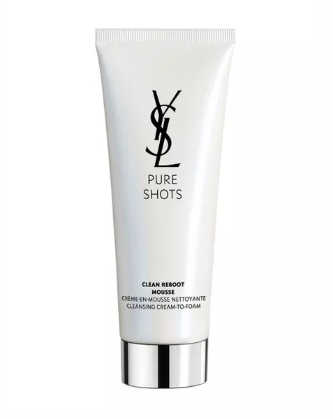 Fotoja e Shkumë pastruese Pure Shots Clean Reboot Mousse YVES SAINT LAURENT, 125 ml