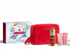 Fotoja e Set Dhurate nga Clarins për Double Serum dhe Multi-Aktiv