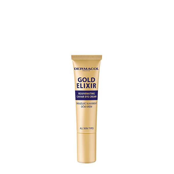 Fotoja e Gold Elixir Krem rigjallërues për zonën e syve me kavjar, 15 ml