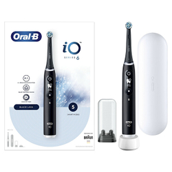 Fotoja e Brushë dhëmbësh elektrike Seria iO 6 Black Onyx Oral B