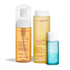 Fotoja e Set Shkumë pastruese 150 ml + Losion tonifikues 200 ml +	Heqës grimi dyfazor për sytë 30 ml + Çantë kozmetike Clarins, Picture 2