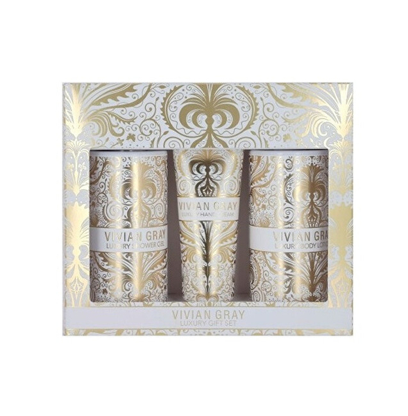 Fotoja e Set Xhel dushi 250 ml + Losion trupi 250 ml + Krem duarsh 75 ml Vivian Gray