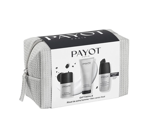 Fotoja e Set për meshkuj Payot Optimale, krem dite për fytyrë 50 ml + antiperspirant roll-on 75 ml + losion pas rrojës 100 ml