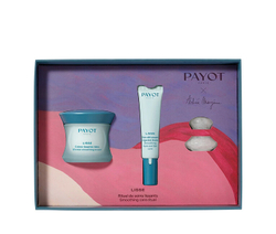 Fotoja e Set për lëkurë Payot Lisse Smoothing, krem dite kundër rrudhave 50 ml + krem për sy dhe buzë 15 ml + sfungjer masazhi