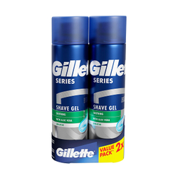 Fotoja e Set Xhel për rruajtje Gillette, 2 x 200 ml