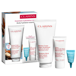 Fotoja e Set Losion për trup 200 ml + Krem për duar 30 ml + Balsam për buzë 3 ml Clarins