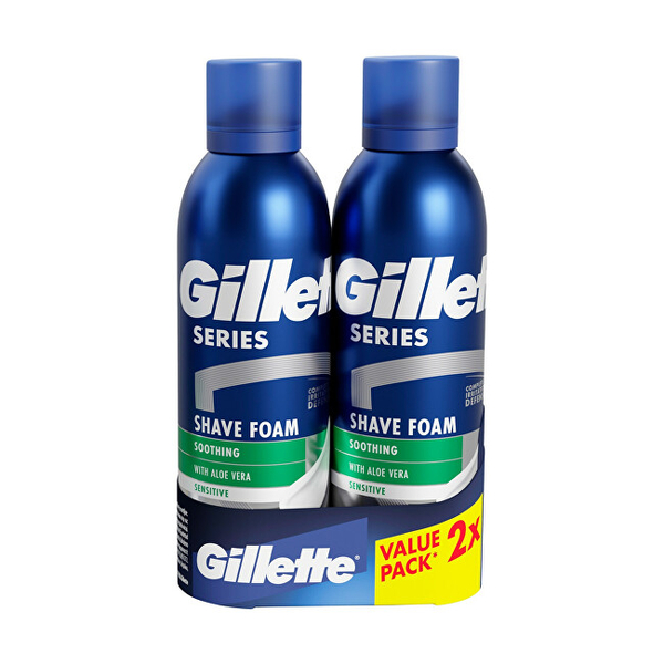 Fotoja e Set Shkumë rruajtje 2x 200 ml Gillette