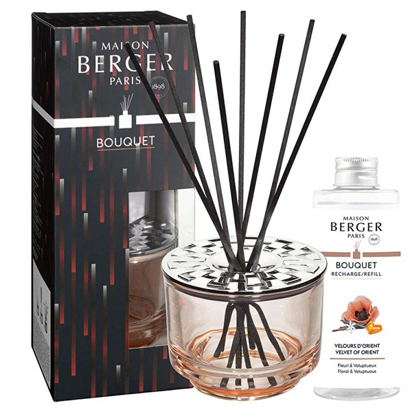 Fotoja e Set shkopinjë aromatik Maison Berger Paris Variation body + Velvet of Orient, rimbushës, 200 ml
