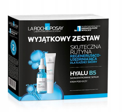 Fotoja e Set Serum për fytyrë anti-rrudhë 30 ml + Krem për sy hidratues 15 ml La Roche Posay Seti Hyalu B5