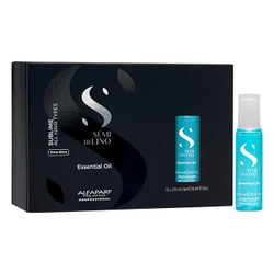 Fotoja e Set me vajra esencial për flokë Alfaparf Milano Semi Di Lino Sublime, 12 x 13 ml