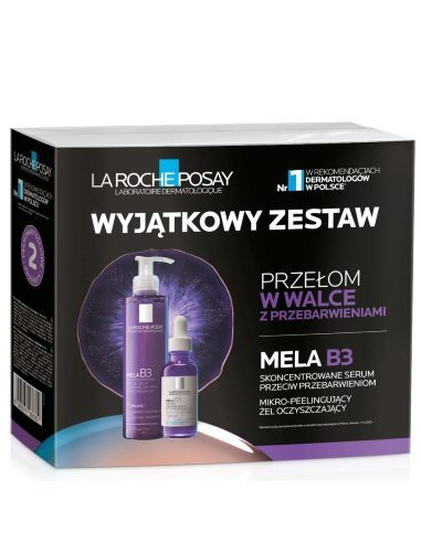 Fotoja e Set Serum kundër njollave të errëta 30 ml + Xhel mikro-piling 200 ml La Roche Posay