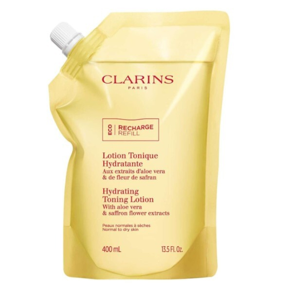 Fotoja e Losion hidratues për lëkurë Clarins (Hydrating Toning Lotion), 400 ml, rimbushës