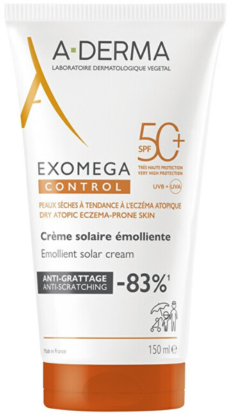 Fotoja e Krem mbrojtës	SPF 50+ A-Derma, 150 ml
