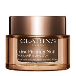 Fotoja e Krem nate forcues për lëkurë të thatë Extra-Firming Nuit Collagen Technology (Cream) Clarins, 50 ml