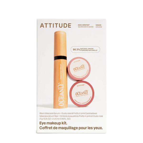 Fotoja e Set Dhuratë Oceanly Pink Eye Make-up Kit Attitude