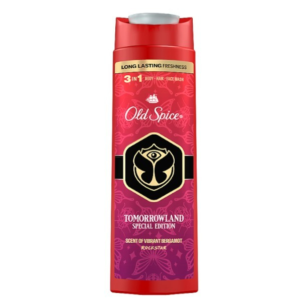 Fotoja e Xhel dushi për meshkuj Old Spice Tomorrowland Rockstar 3 in 1, 400 ml