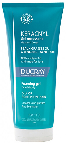 Fotoja e Xhel pastrues Ducray, 200 ml