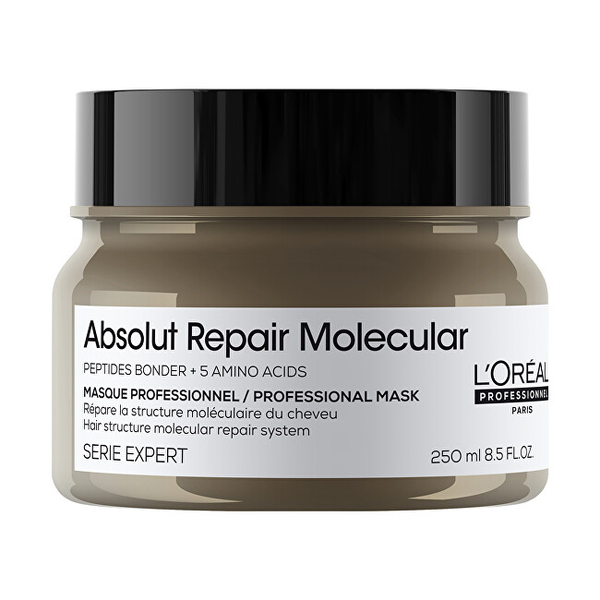 Fotoja e Maskë për flokë të dëmtuar L´Oréal Professionnel Absolute Repair Molecular, 250 ml