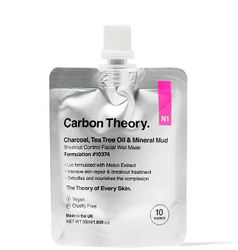 Fotoja e Maskë për fytyrë Carbon Theory Charcoal, 50 ml