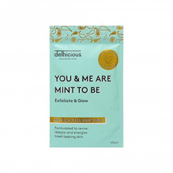 Fotoja e Skrab për trup Delhicious You & Me Are Mint To Be Mint Black Tea Body Scrub, 100 g