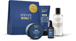 Fotoja e Set produktesh rroje Steve's Shaving Box Blue Velvet, 3 x 100 ml + 50 ml
