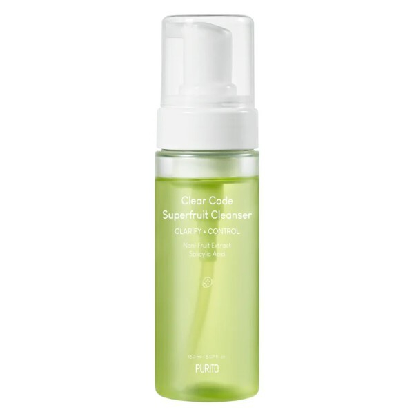 Fotoja e Shkumë pastruese për fytyrë Purito Clear Code Superfruit, 150 ml
