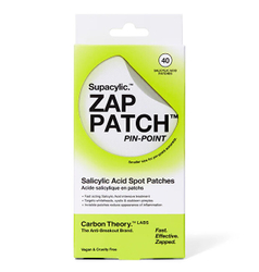 Fotoja e Ngjitëse për puçrra Carbon Theory Zap Patch Pin-Point (Salicylic Acid Spot Patches), 40 copë