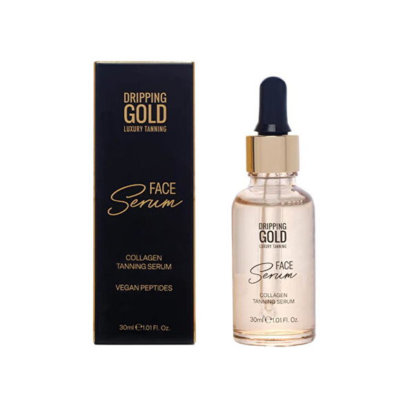 Fotoja e Serum për nxirje të fytyrës Dripping Gold Collagen Tanning Face Serum, 30 ml