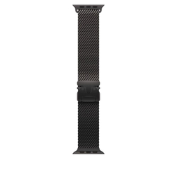 Fotoja e Apple Watch 49mm Loop, Black Titanium Milanese Loop, Small