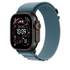 Fotoja e Apple Watch 49mm Loop, Light Blue Alpine Loop, Medium, Black Titanium Finish, Picture 2