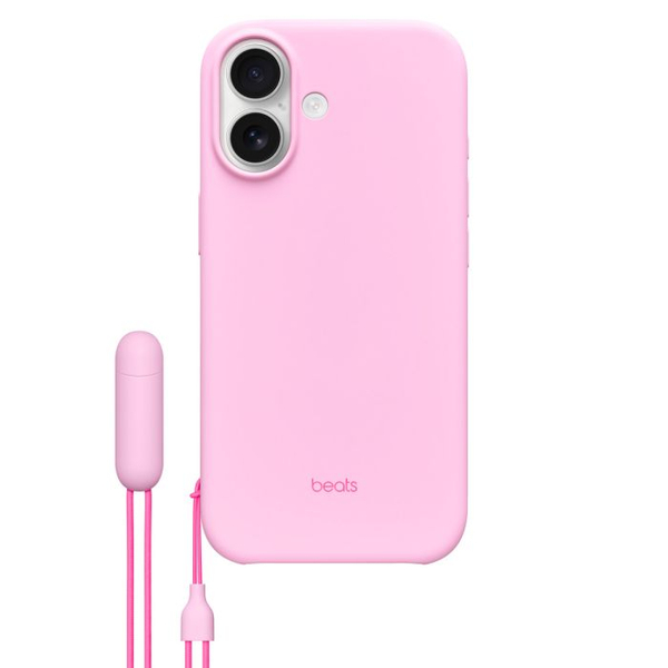 Fotoja e Beats iPhone 17 Kickstand Case with MagSafe and Camera Control, Pebble Pink