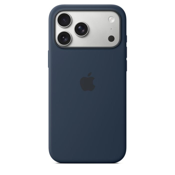 Fotoja e Apple iPhone 17 Pro Max Silicone Case with MagSafe, Midnight