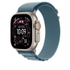 Fotoja e Apple Watch 49mm Loop, Light Blue Alpine Loop, Small, Natural Titanium Finish, Picture 2