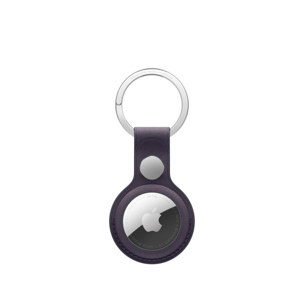 Fotoja e Apple AirTag FineWoven Key Ring, Midnight Purple