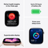 Fotoja e Apple Watch Series 11 GPS 42mm Rose Gold Aluminium Case with Light Blush Sport Band, M/L, Picture 3