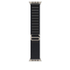 Fotoja e Apple Watch 49mm Loop, Black Alpine Loop, Small, Natural Titanium Finish, Picture 1