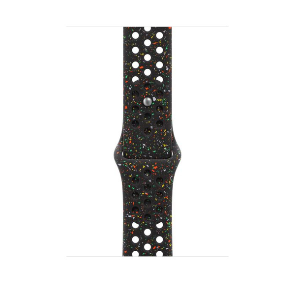Fotoja e Apple Watch 46mm Band, Midnight Black Nike Sport Band, M/L