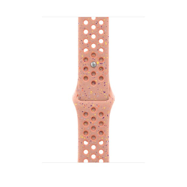 Fotoja e Apple Watch 46mm Band, Alpenglow Pink Nike Sport Band, S/M