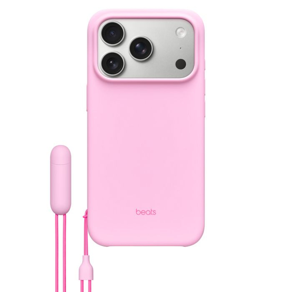 Fotoja e Beats iPhone 17 Pro Kickstand Case with MagSafe and Camera Control, Pebble Pink