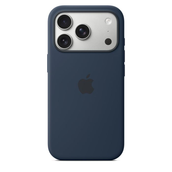 Fotoja e Apple iPhone 17 Pro Silicone Case with MagSafe, Midnight