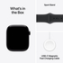 Fotoja e Apple Watch Series 11 GPS 46mm Jet Black Aluminium Case with Black Sport Band, M/L, Picture 8
