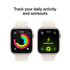Fotoja e Apple Watch SE 3 GPS 40mm Starlight Aluminium Case with Starlight Sport Band, S/M, Picture 6