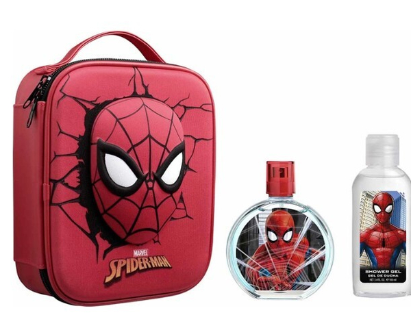 Fotoja e Set për fëmijë EP Line Spiderman, EDT 100 ml + xhel dushi 100 ml + çantë shpine