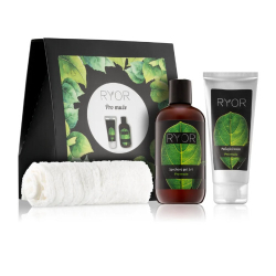 Fotoja e Set për meshkuj Ryor, xhel dushi 3n1 + krem ushqyes 100 ml + xhel dushi 250 ml